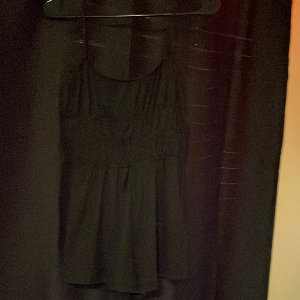 Black Spaghetti Strap Top